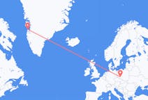 Flights from Aasiaat, Greenland to Wrocław, Poland