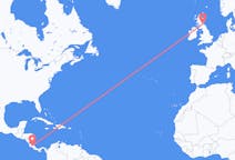 Flüge von Tambor, Costa Rica nach Edinburgh, Schottland