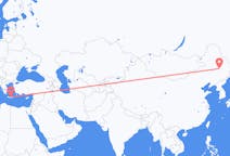 Рейсы из Харбин, Китай в Ираклион, Греция