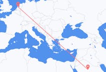 Flyreiser fra Ha il, Saudi-Arabia til Amsterdam, Nederland