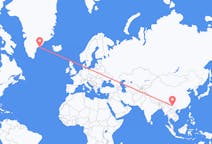 Flights from Kunming, China to Kulusuk, Greenland
