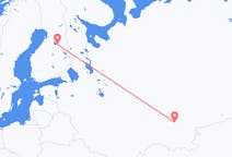 Flyreiser fra Ufa, Russland til Kajana, Finland