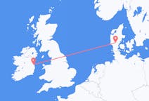 Flyreiser fra Billund, Danmark til Dublin, Irland