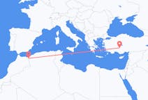 出发地 摩洛哥从乌季达出发目的地 土耳其科尼亞的航班