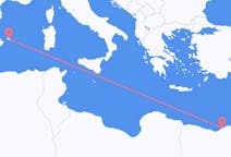 Flyrejser fra Alexandria til Mahon