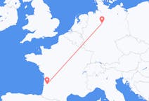 Flights from Bordeaux, France to Hanover, Germany