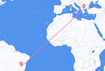 Flights from Montes Claros, Brazil to Thessaloniki, Greece