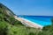 Beach Megali Petra, Lefkada Regional Unit, Ioanian Islands, Peloponnese, Western Greece and the Ionian, Greece