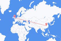 Flights from Wuhan, China to Birmingham, England