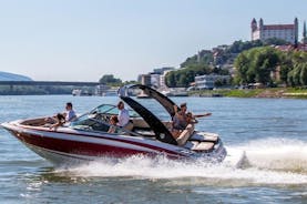 Bratislava by speedboat