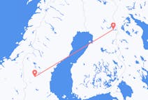 Fly fra Kuusamo til Sveg