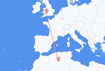 Flyreiser fra Ghardaïa, Algerie til Bristol, England