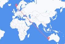 Flyreiser fra Perth, Australia til Florø, Norge
