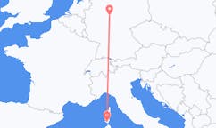 Voos de Figari, França para Kassel, Alemanha