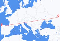 Flyg från Volgograd till Santiago de Compostela (regionhuvudort)