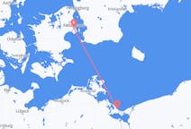 Flyreiser fra Heringsdorf, Tyskland til København, Danmark