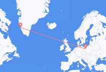 Flights from Nuuk to Poznan