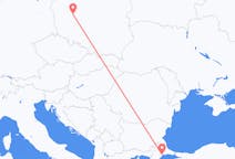 Flights from Tekirdağ, Turkey to Poznań, Poland