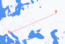 Flights from Nizhnekamsk, Russia to Bologna, Italy