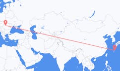 Flights from Tokunoshima, Japan to Cluj-Napoca, Romania
