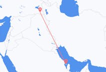 Fly fra Bahrain Island til Hakkâri