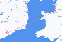 Flyreiser fra Kork, Irland til Liverpool, England