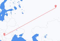 Flights from Khanty-Mansiysk, Russia to Timișoara, Romania