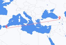 Flights from Oujda, Morocco to Kars, Turkey