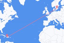 Flyreiser fra Port-au-Prince, Haiti til Växjö, Sverige