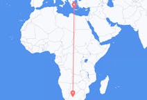 Flyreiser fra Dingleton, Sør-Afrika til Khania, Hellas