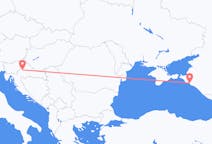 Flights from Zagreb, Croatia to Gelendzhik, Russia