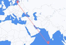 Flights from Gan, Maldives to Palanga, Lithuania