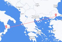 Fly fra Tekirdağ til Lamezia Terme