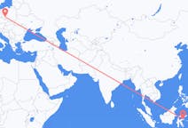 Flyrejser fra Luwuk, Indonesien til Wrocław, Polen