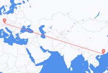 Flyreiser fra Shenzhen, til München