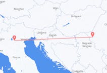 Vluchten van Timișoara, Roemenië naar Verona, Italië