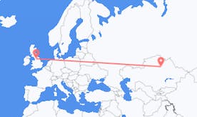Flyreiser fra Kasakhstan til England