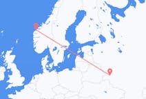 Flights from Bryansk, Russia to Ålesund, Norway