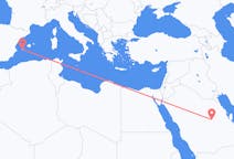 Flights from Riyadh to Ibiza