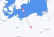 Flights from Bornholm, Denmark to Poznań, Poland