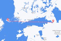 Flüge von Mariehamn, die Ålandinseln nach Sankt Petersburg, Russland