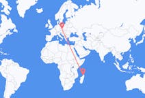 Flyreiser fra Nysgjerrig Være, Madagaskar til Pardubice, Tsjekkia