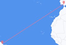 Flyreiser fra Georgetown, Guyana til Sevilla, Spania