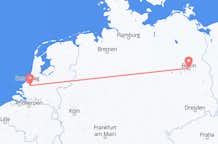 Flyreiser fra Rotterdam, Nederland til Berlin, Tyskland