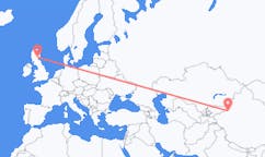 Flyg från Aksu City, Kina till Dundee, Skottland