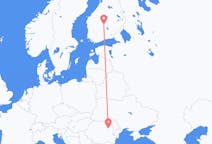 Flyreiser fra Bacau, til Jyväskylä