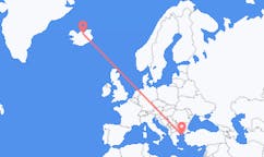 Flights from Lemnos to Akureyri