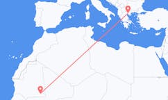 Flights from Nema, Mauritania to Thessaloniki, Greece