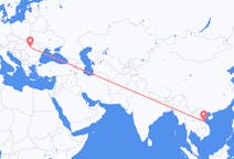 Vluchten van Đồng Hới, Vietnam naar Cluj-Napoca, Roemenië
