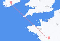 Flyrejser fra Poitiers, Frankrig til Kork, Irland